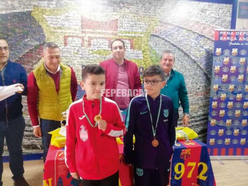 Éxito en el I Open de Ajedrez de la Peña Deportiva Barça de Andújar