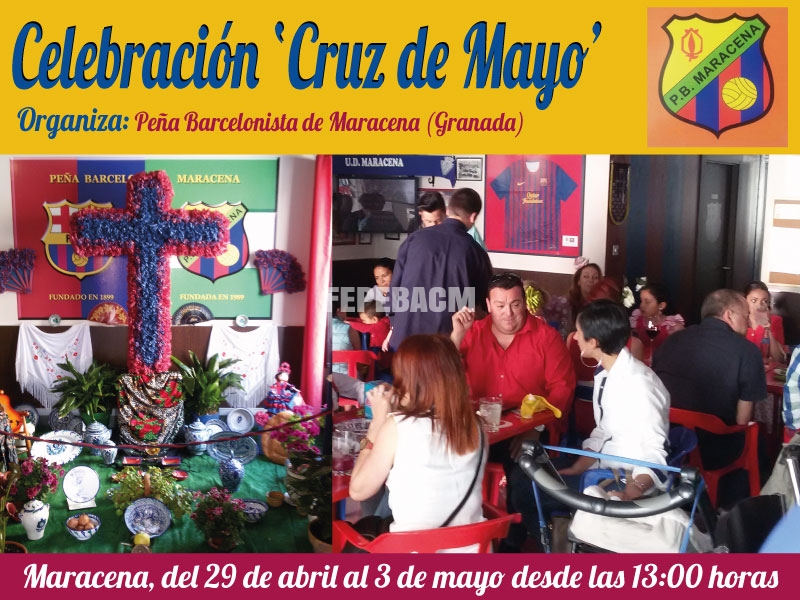 Peña Barcelonista de Maracena | Celebración Cruz de Mayo