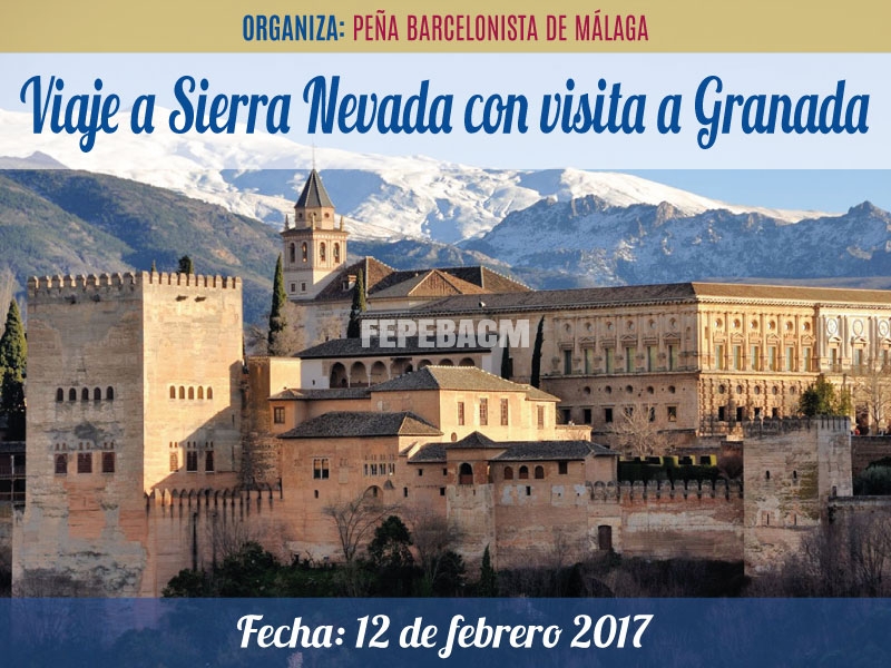 P.B. de Málaga | Viaje a Sierra Nevada con visita a Granada