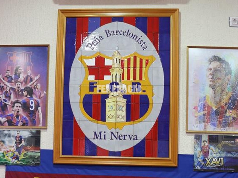 La Peña Barcelonista 'Mi Nerva' celebra la fiesta fin de temporada 2017/18