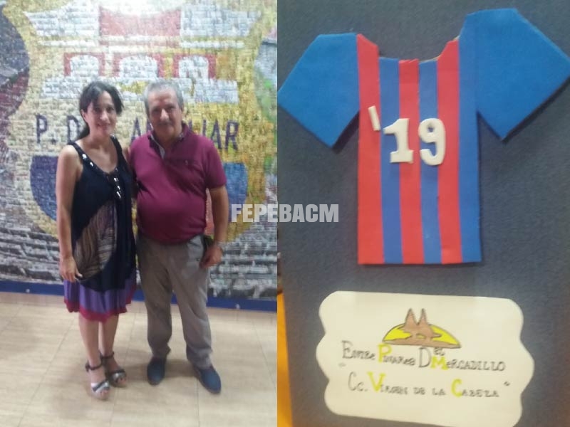 Los residentes del Centro de Discapacidad Virgen de la Cabeza visitan la Peña Deportiva Barça de Andújar