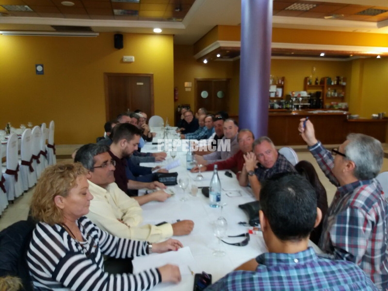 Reunión de la Federación de Peñas Barcelonistas de Almería y Provincia y jornada de convivencia en la localidad de María