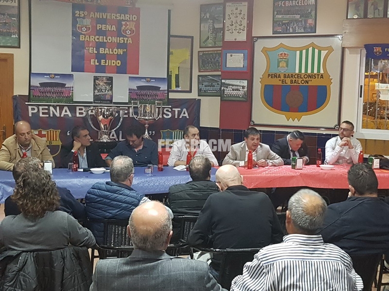 La Peña Barcelonista 'El Balón' de El Ejido celebró a lo grande su XXV Aniversario